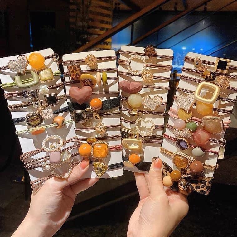 Set 20 Chun Buộc Tóc Nhiều Hình
