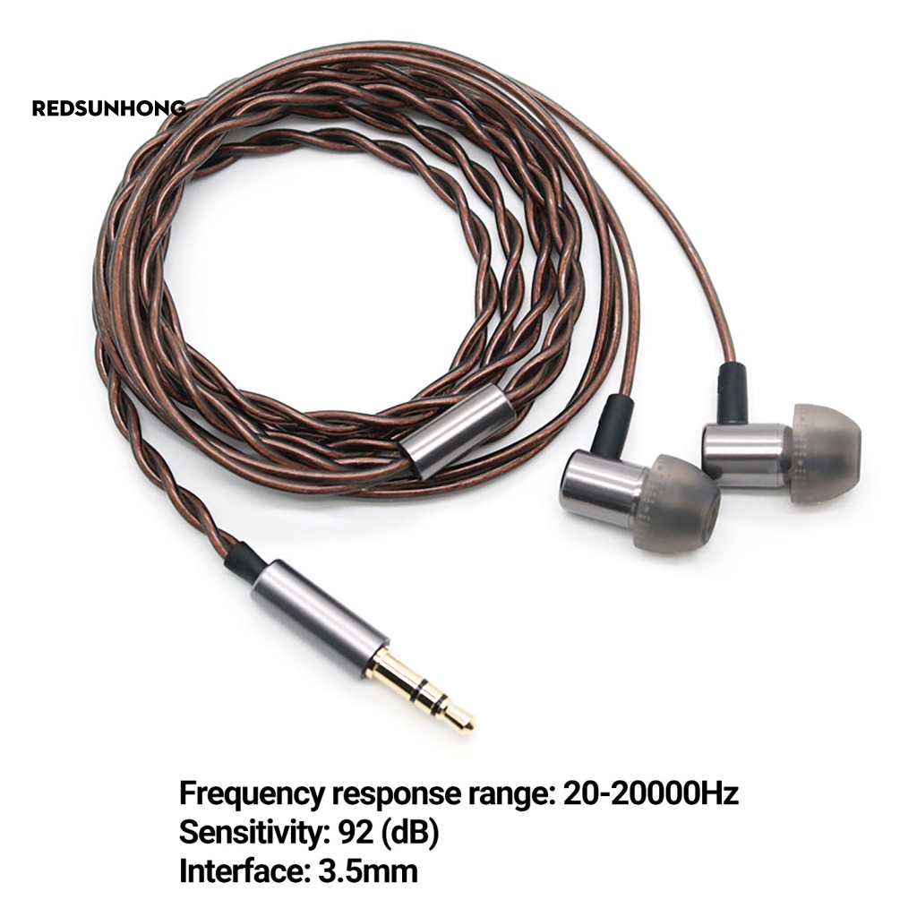 Tai Nghe Dây Kim Loại 3.5mm Dùng Để Chạy Bộ Phát Sóng Trực Tiếp