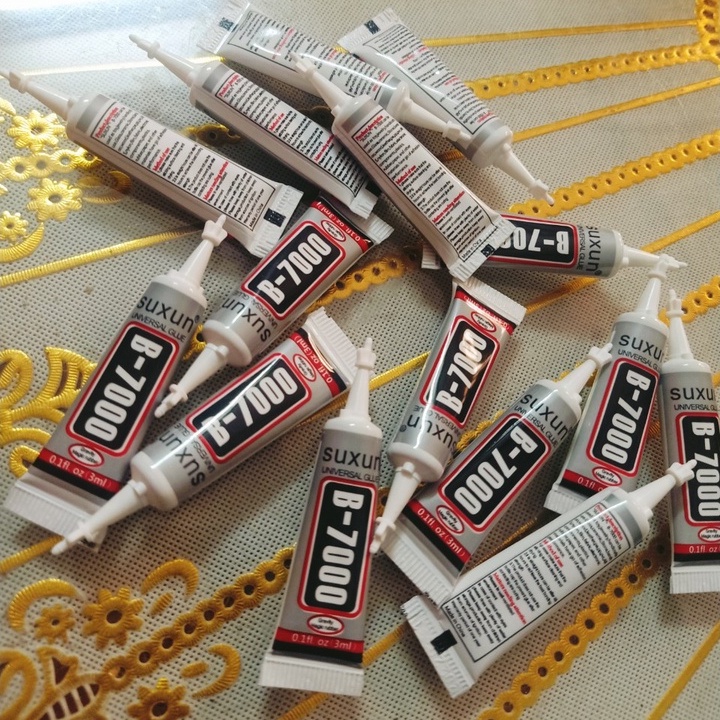 Combo 10 KEO DÁN HẠT ĐÁ B6000 (3ML) - Phụ kiện Trang trí điện thoại