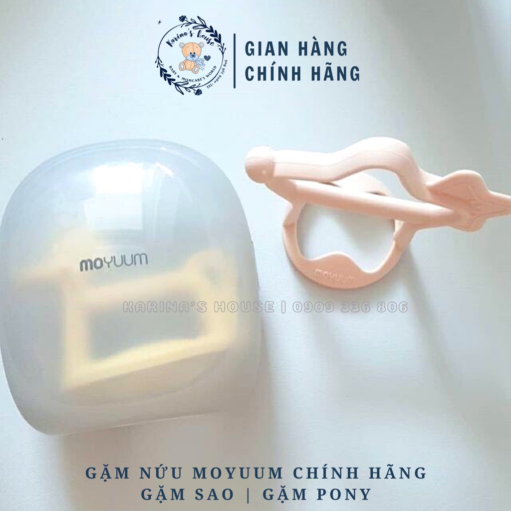 [Sẵn] Gặm nướu Moyuum Silicon Hàn Quốc (Gặm Sao/ Gặm Pony/ Gặm Chim) chính hãng cho bé từ 3 tháng