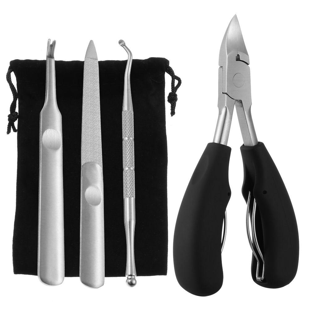 Bộ Kềm Cắt Móng Tay Tẩy Da Chết Bằng Inox Chất Lượng Cao ESPO