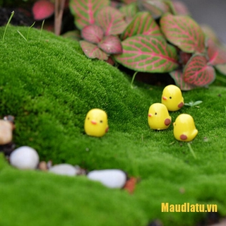Set 5 Mô Hình Gà Con Mini Trang Trí Sân Vườn