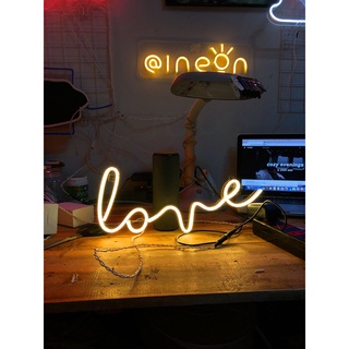 [INEON] Đèn LED neon Love
