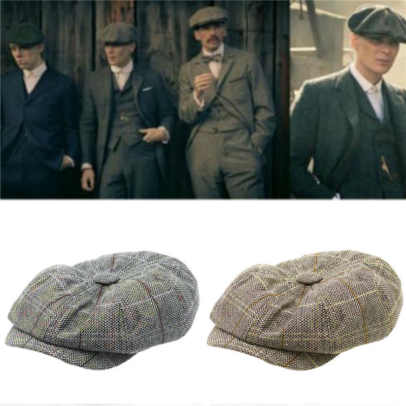Mũ beret phong cách thám tử cổ điển sang trọng cá tính dành cho nam