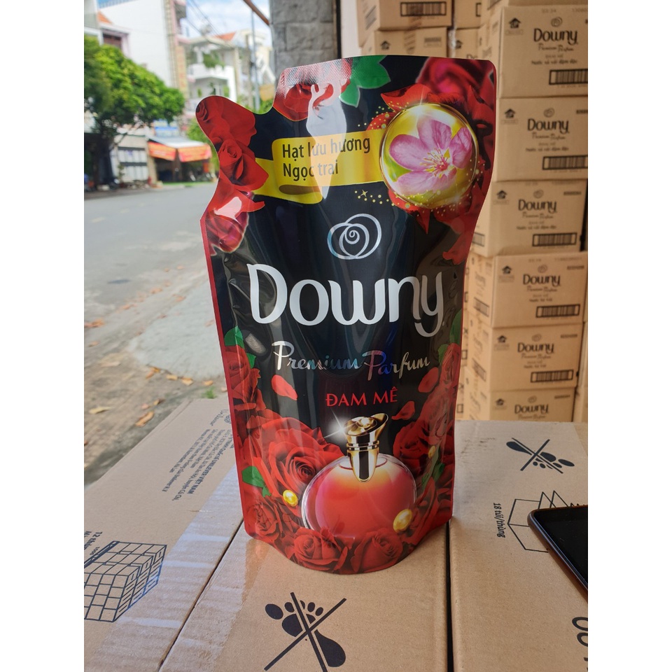 Nước xả vải Downy túi Đam mê Hương Nước hoa ngọc trai 750ml