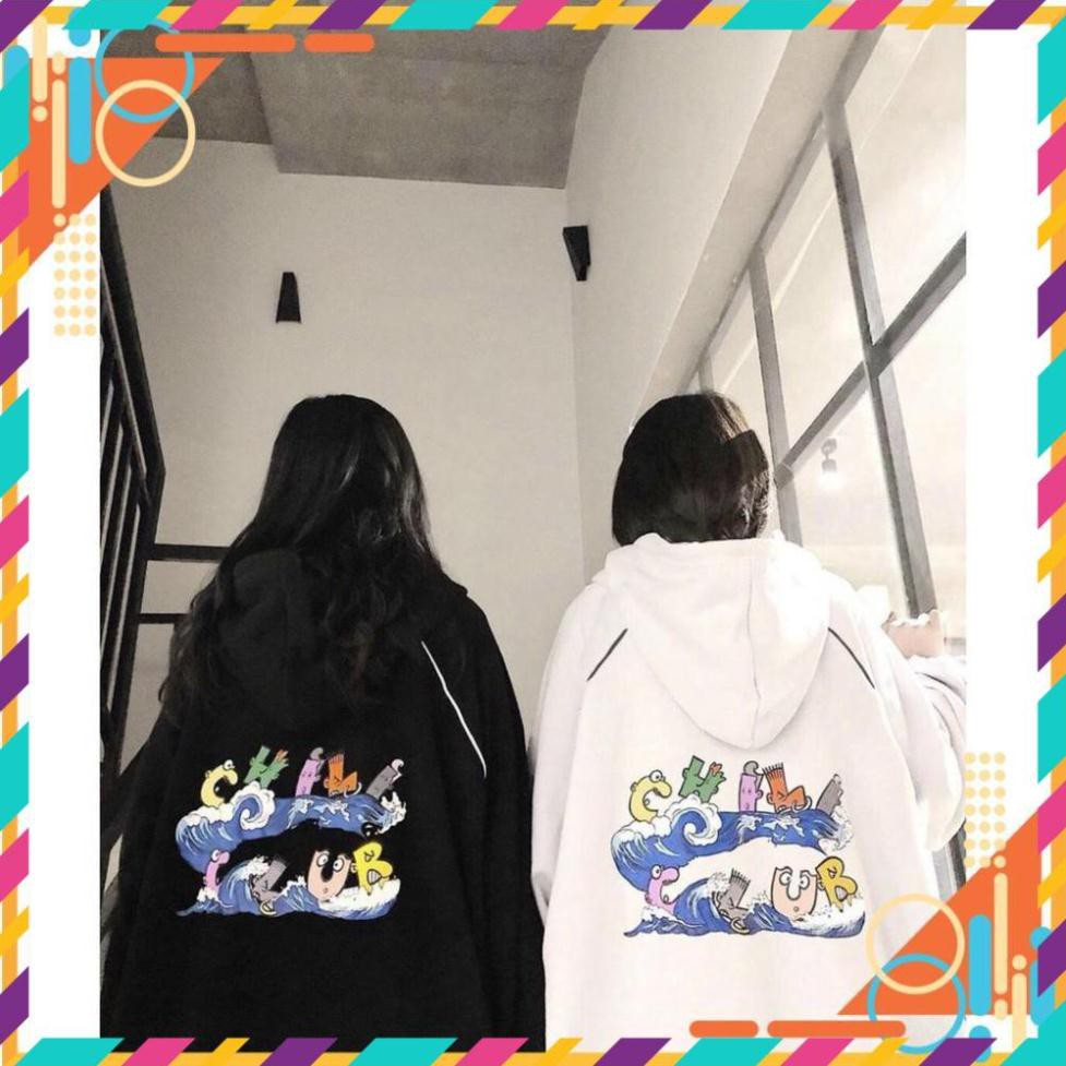 [Mặc Bao Đẹp] Áo khoác nỉ - Áo Hoodie form rộng unisex in CHILL CLUB cực cá tính , Hoodie Nỉ Kiểu Mới AH | BigBuy360 - bigbuy360.vn
