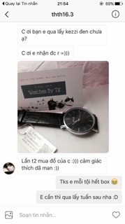 Đồng hồ Nữ Kezzi Classic Dây Da Mặt Vạch Size 32mm-40mm