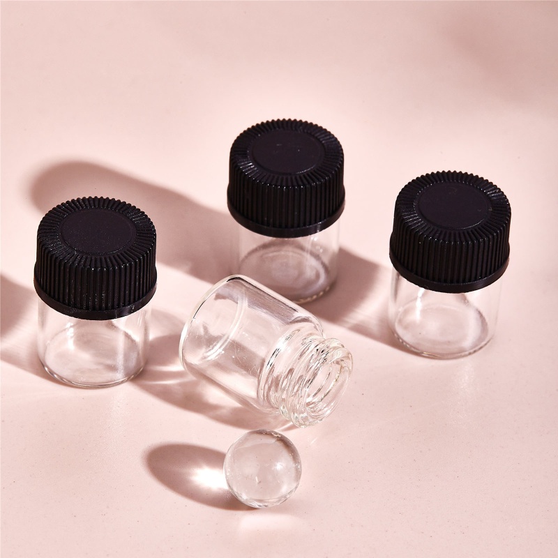 Set 100 Chai Thủy Tinh Đựng Tinh Dầu 1 / 2 / 3ml