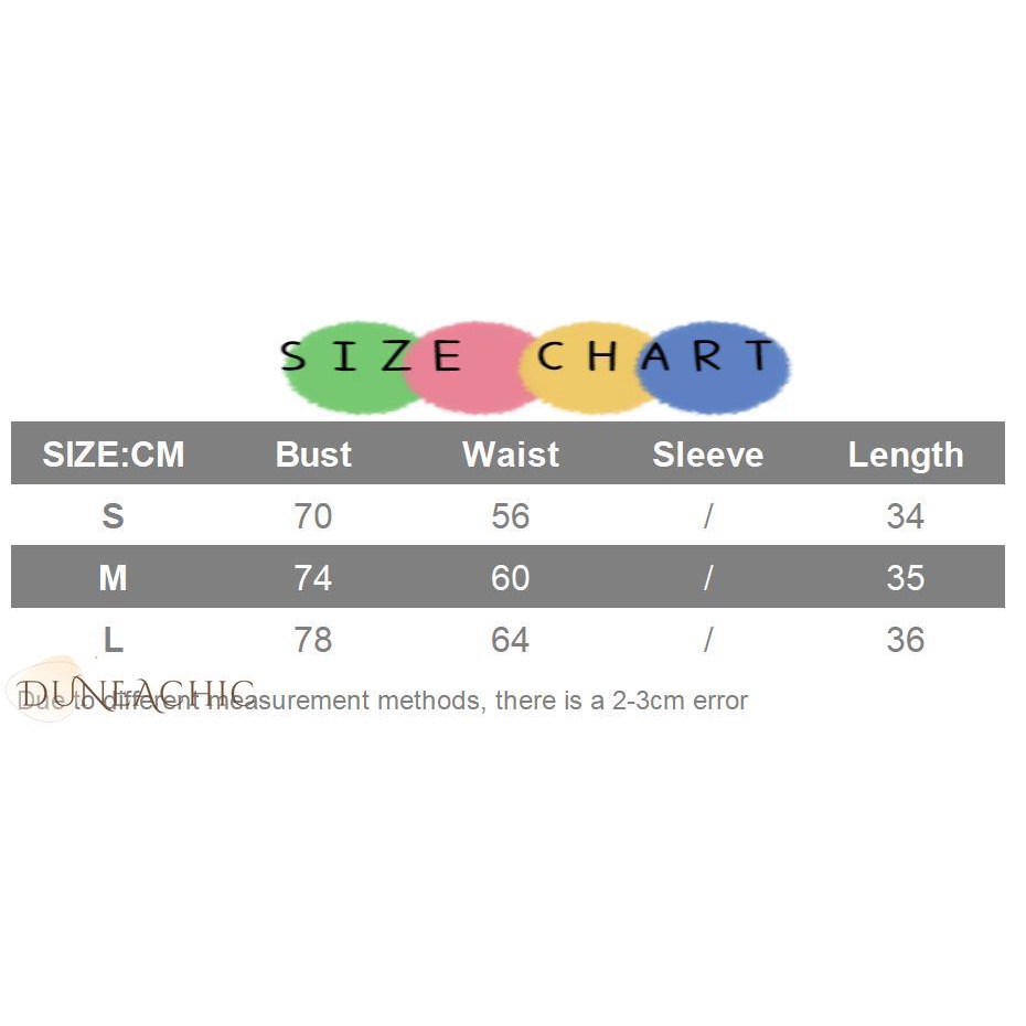 DUNEA Áo Hai Dây Màu Sắc Trơn Thời Trang Cho Nữ