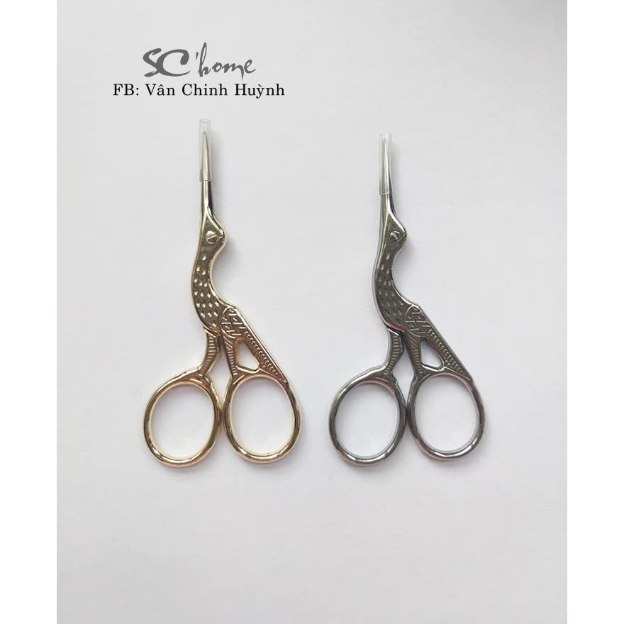 Kéo hình hạc 9,5cm