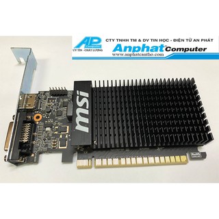 Card đồ hoạ VGA msi GT 710 1GD3H LP (NVIDIA Geforce/ 1GB/ DDR3/ 64bit) cũ - Bảo hành 3/12 tháng