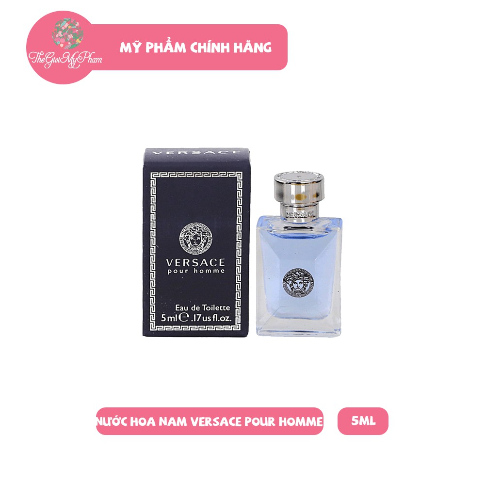 Nước Hoa Nam Versace Pour Homme 5ml