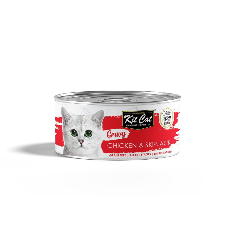 pate kit cat Gravy (dạng sốt) cho mèo mọi lứa tuổi