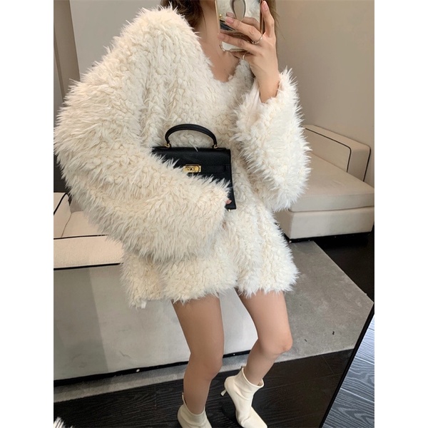 ÁO LEN NỮ FORM RỘNG THU ĐÔNG ULZZANG