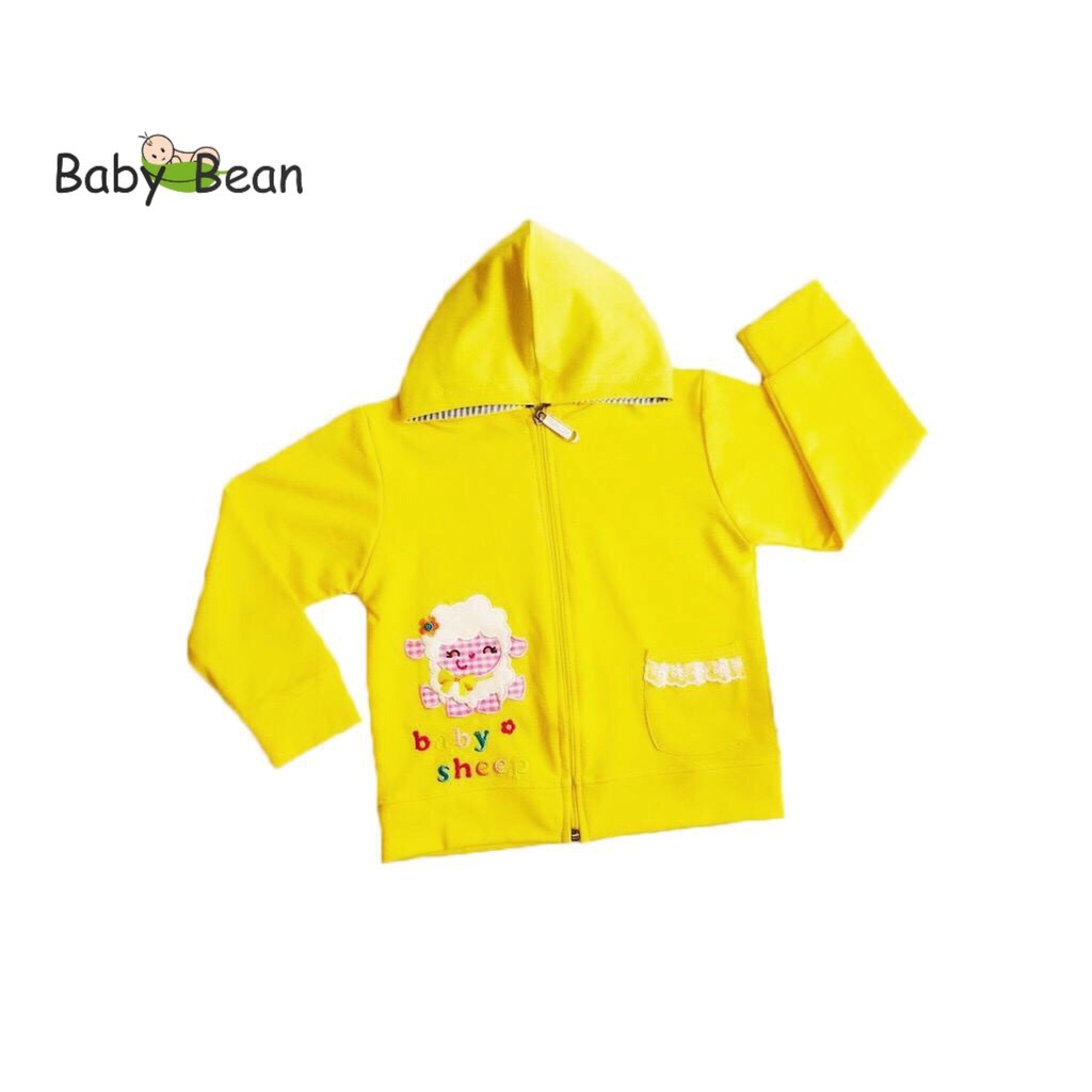 Áo Khoác Thêu Cừu bé gái BabyBean (HỒNG/VÀNG)