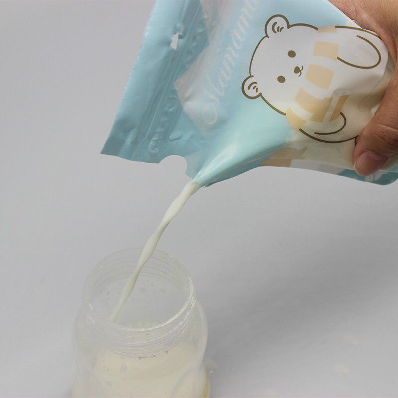 (Dung tích 180ml/Hộp 30 túi) Túi trữ sữa mẹ VCOOOL nhựa nguyên sinh an toàn cho bé có vòi rót nhiều dung tích