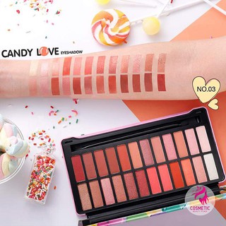 Màu Mắt 24 Ô Odbo Candy Love Eyeshadow