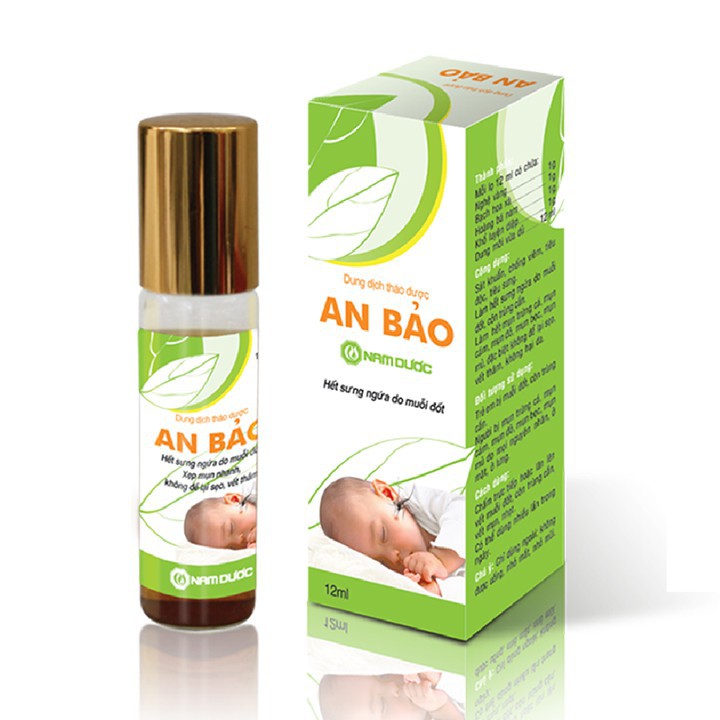 Dung dịch thảo dược bôi muỗi đốt AN BẢO (12ml)