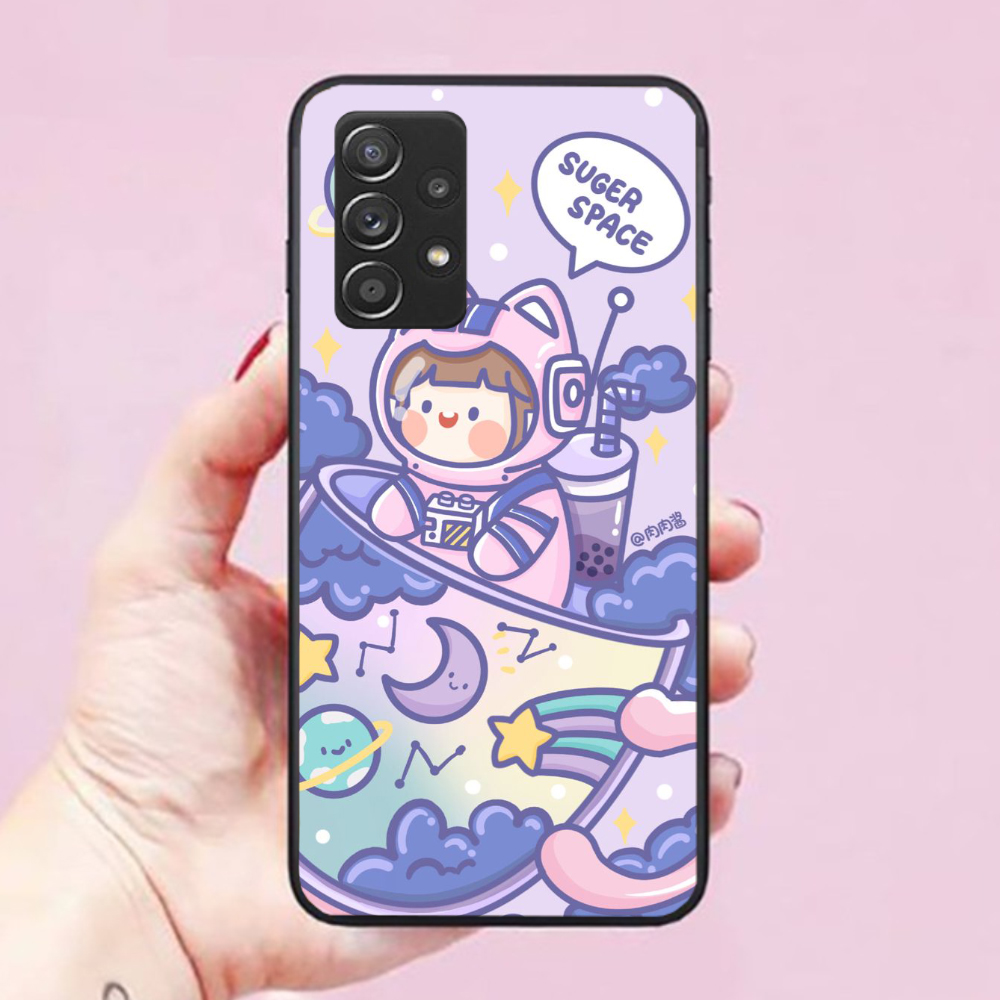 Ốp lưng Samsung Galaxy A01 / A02S / A12 / A21S / A32 /A52 / A72 Baby Cute 01