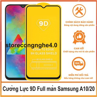 Cường lực 9D Full màn Samsung A10 A20