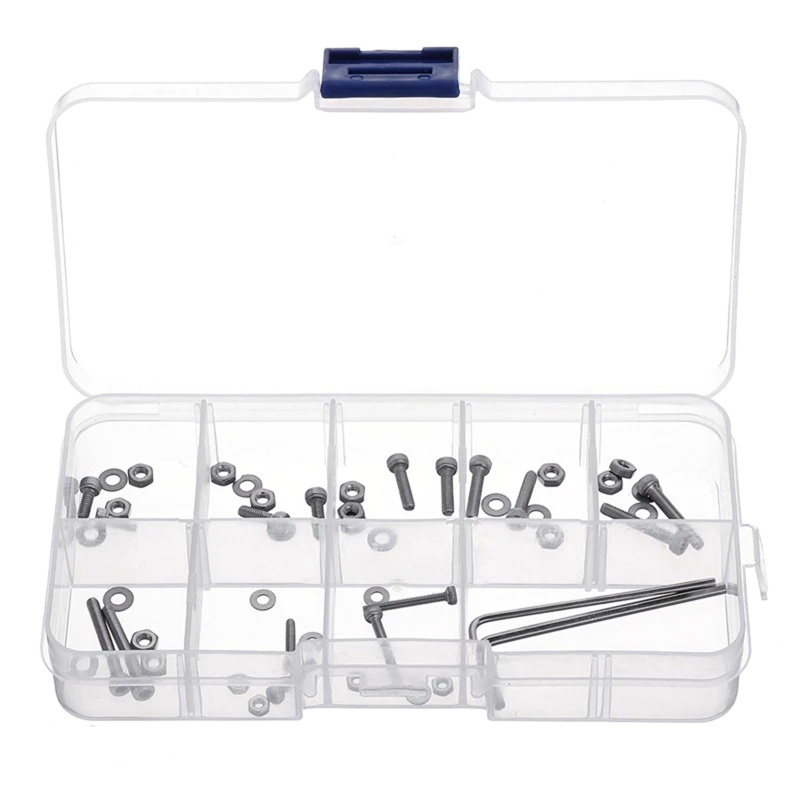 Bộ 50 Đầu Vít Lục Giác Bằng Thép Không Gỉ Thông Dụng