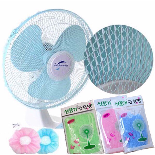 LƯỚI BỌC QUẠT AN TOÀN CHO BÉ bọc lồng quạt an toàn cho bé