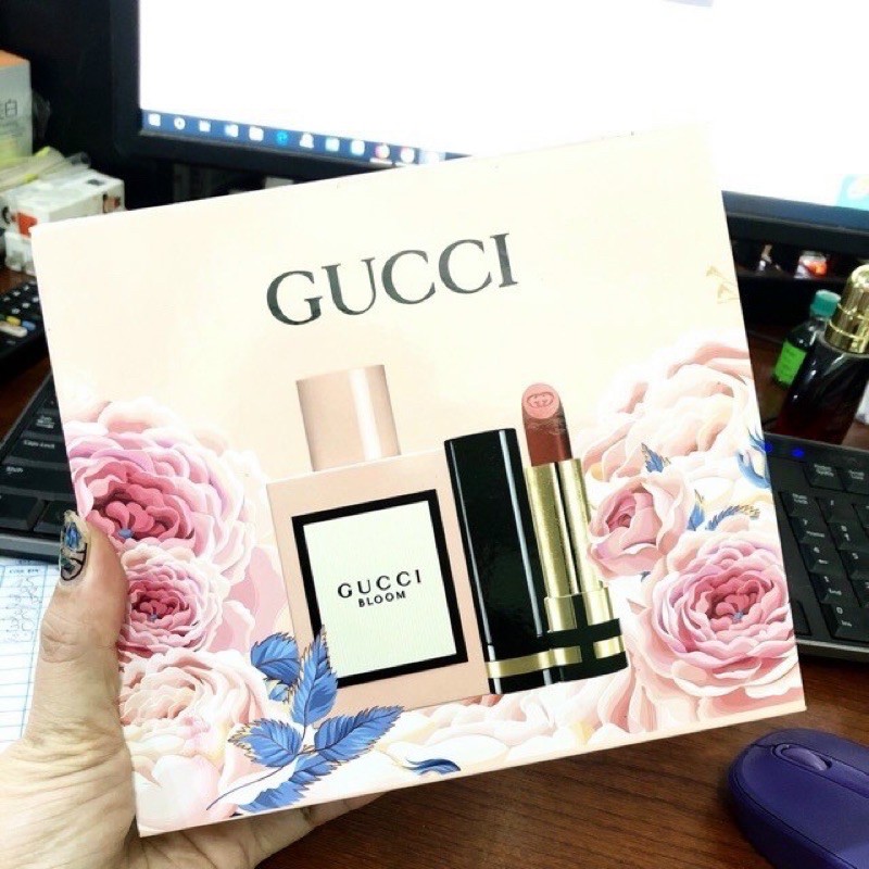 SET NƯỚC HOA KÈM 2 CÂY SON GUCCI SỈ : 118k | WebRaoVat - webraovat.net.vn