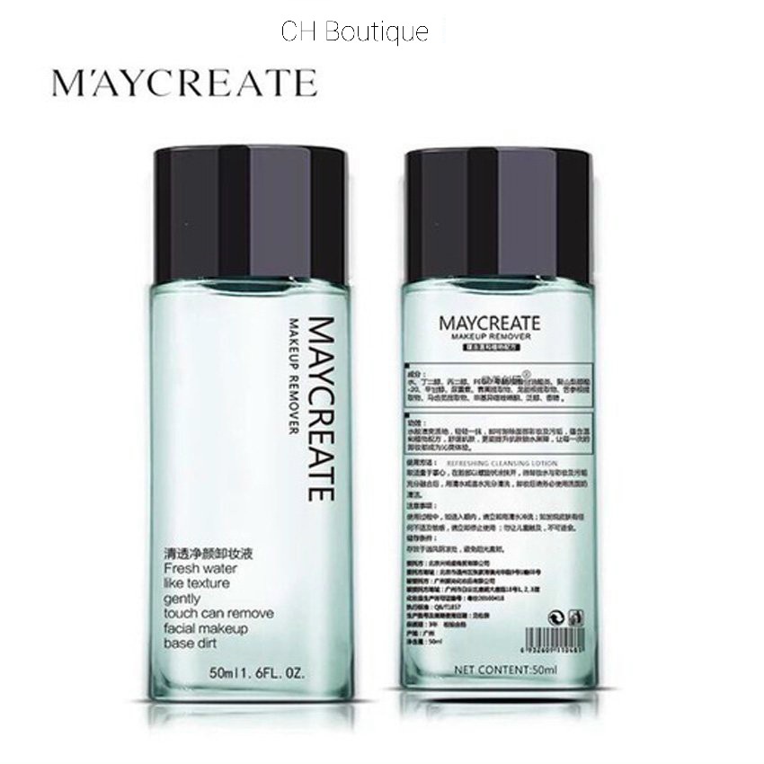 [Tặng Bông Tẩy Trang] Nước Tẩy Trang Maycreate 50ml – Simple