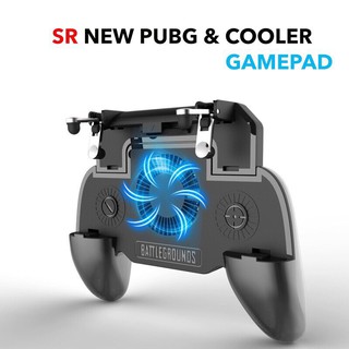Tay cầm chơi game tích hợp tản nhiệt kiêm pin dự phòng-hot 2019 - Tay cầm game SR xịn
