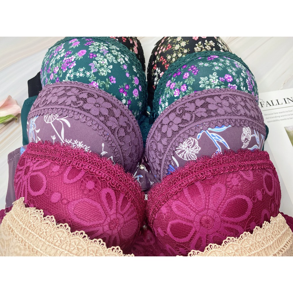 NHIỀU MẪU [Bigsize 34-40] nâng ngực, chống chảy xệ] Áo lót bigsize, áo ngực bigsize - KELLYWANG