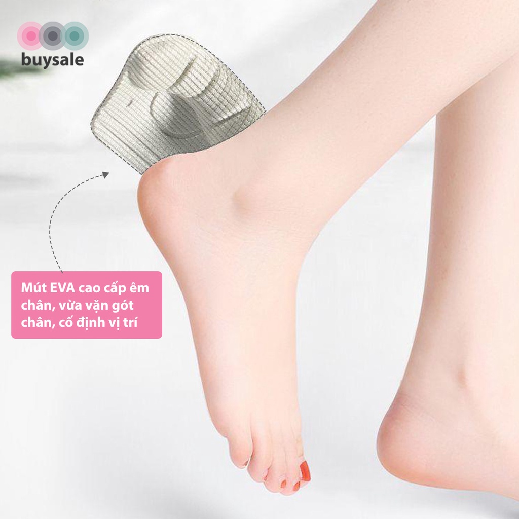 Miếng lót giày giảm size, chống trầy gót chân, êm chân khi mang giày dành cho nam và nữ - Buysales - BSPK230