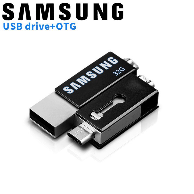 Ổ đĩa Flash USB Samsung 128GB OTG 2 trong 1 nhỏ gọn chất lượng cao