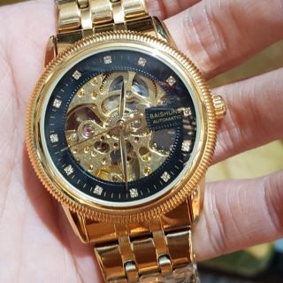 [Đồng Hô Thế Bình ]Đồng hồ cơ nam thương Hãng baishuns siêu chất giá cực kì hấp dẫn