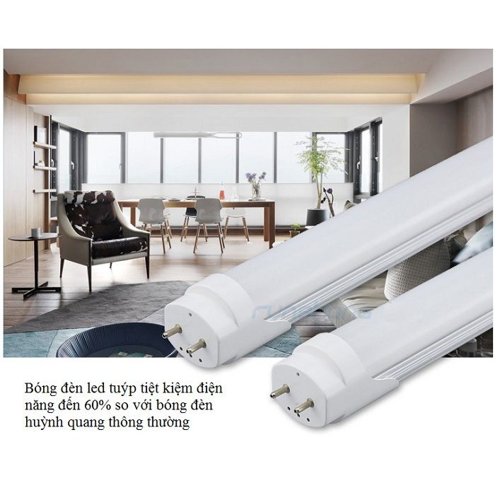 Bộ 30 bóng đèn LED tuýp 1m2 T8 18w siêu sáng tiết kiệm điện