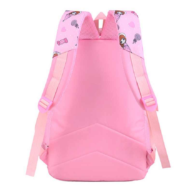 [Xả kho- size 43] Balo học sinh hình công chúa xinh xắn phù hợp cho bé gái, cặp sách trẻ em tiểu học, trung học cấp 1, 2