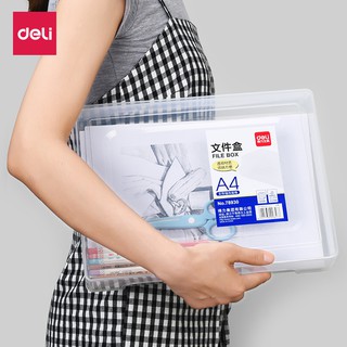 Hộp Nhựa Trong Suốt Đựng Tài Liệu 78930 Tiện Dụng Cho Văn Phòng