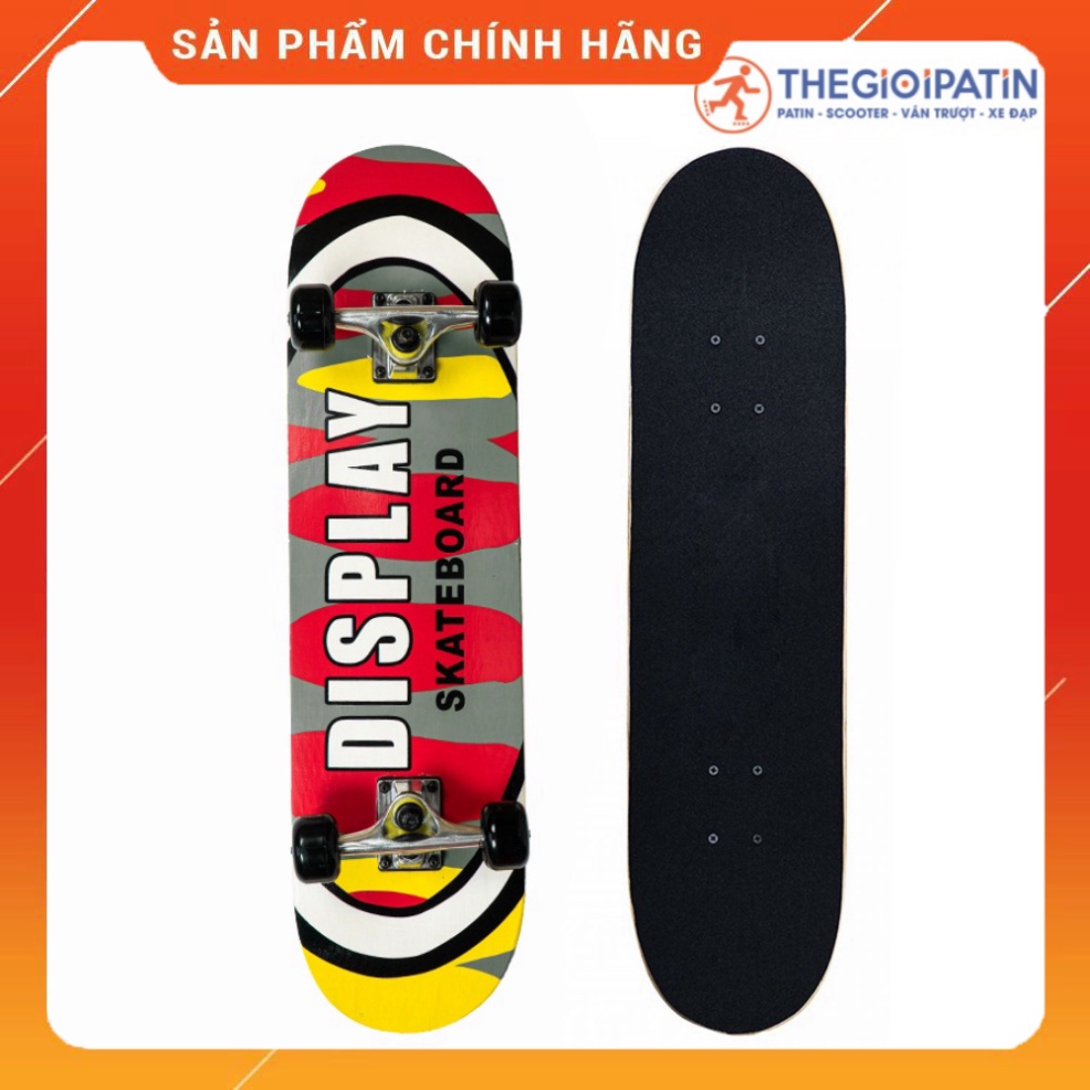 Ván Trượt Centosy Bensai 16 Họa Tiết Display Nền Đỏ Bắt Mắt Cao Cấp, Chính Hãng