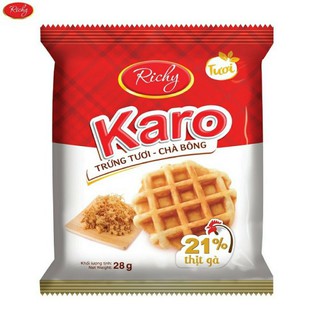 Gói Bánh Trứng Tươi Chà Bông KARO Richy (26gr/Gói)