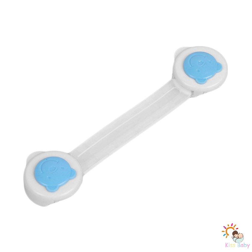 Khóa Ngăn Tủ Họa Tiết Gấu Dễ Thương Sáng Tạo Bảo Vệ An Toàn Cho Bé