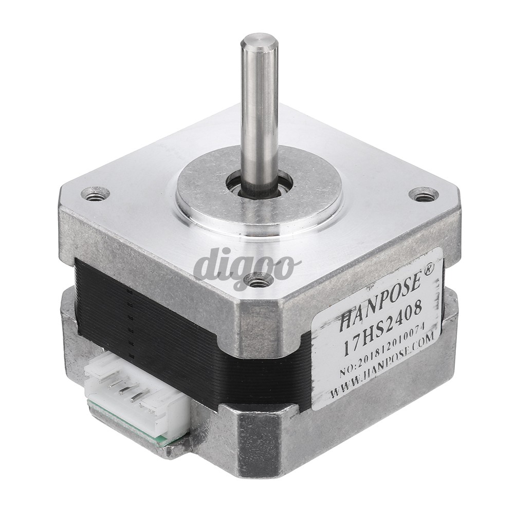 Động Cơ Bước Nema 17hs2408 28mm Hanpose 17 Motor 42b 42bg 0.6a 12n.cm