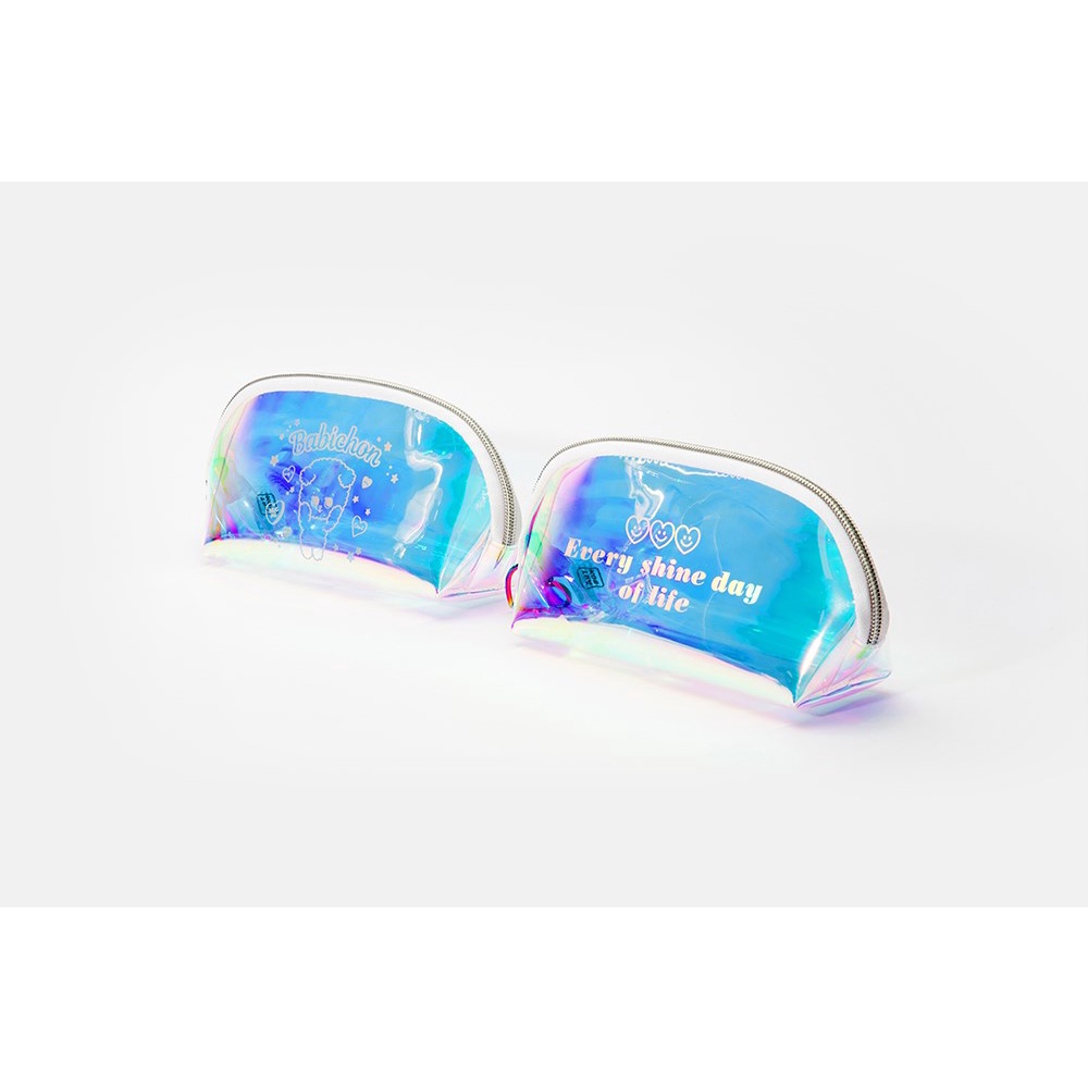Túi Đựng Bút ARTBOX Hàn Quốc Họa Tiết Hologram Móc Khóa Trái Tim