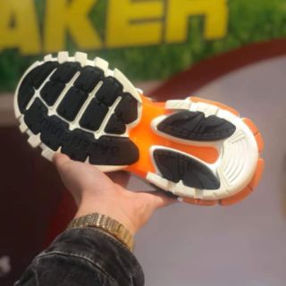 [GIÁ HỦY DIỆT] giày balen track trắng cam