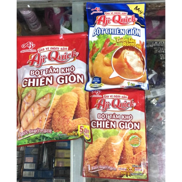 BỘT TẨM KHÔ CHIÊN GIÒN AJI-QUICK 42g