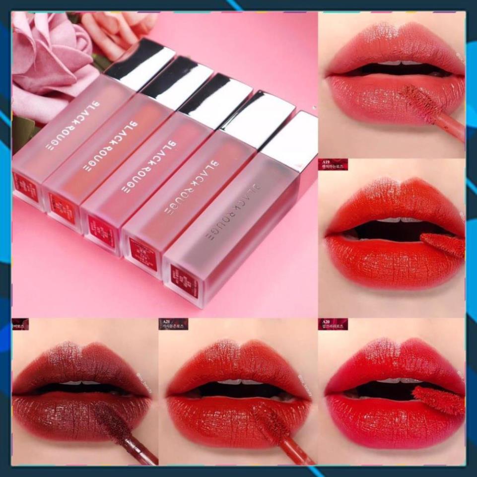 Auth/ Hàng Auth  Son Black rouge A18 - A27, ver 4 + ver 5 - son kem lì black rouge