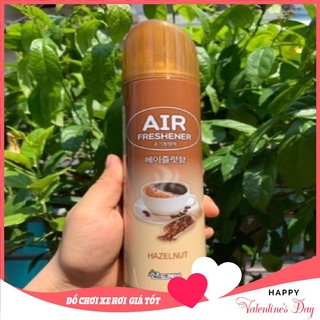 Bình xịt khử mùi hương cafe sữa 370ml - nước hoa ô tô- Chính hãng AIR