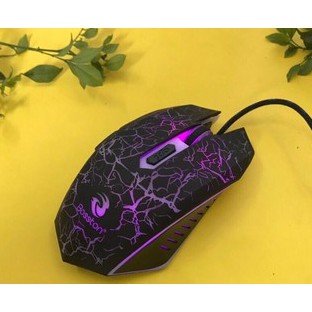 Chuột dây gaming Boston R30A/R30B, mouse chơi game có led 7 màu