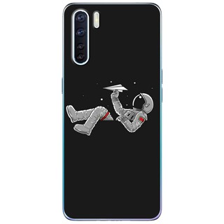 Ốp lưng oppo a91, reno 3 in hình phi hành gia
