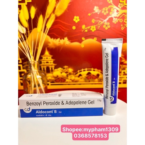 Aldocont B Gel giảm mụn