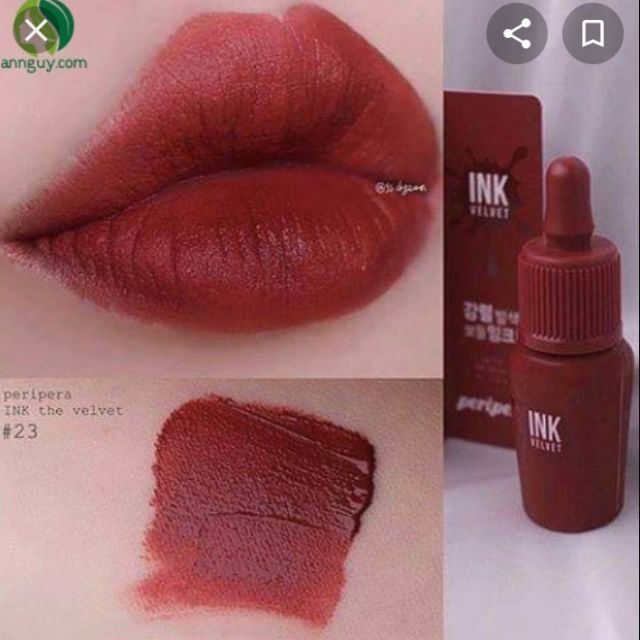 (Auth 100%) son ink màu 23 đỏ nâu cực mướt và tôn da | BigBuy360 - bigbuy360.vn