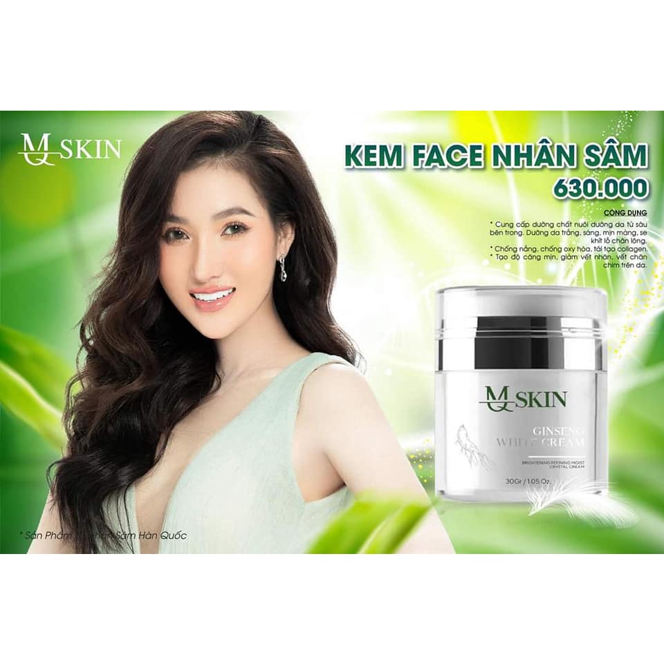 Kem Face Dưỡng Nhân Sâm MQ Skin - 8936117150036